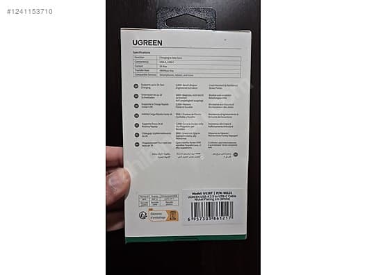 USB-C to USB-A Kablo 1.5m - Thumbnail 3