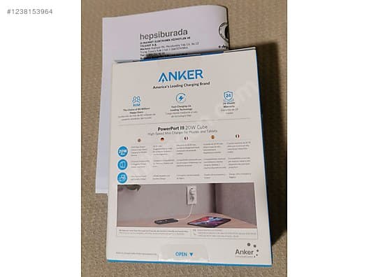 Anker PowerPort 20W Şarj Adaptörü - Thumbnail 2