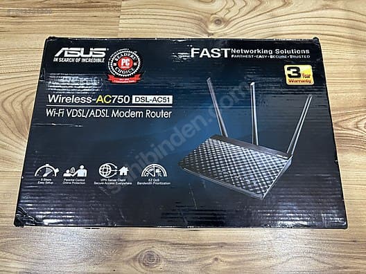 Yenilenmiş Asus AC750 Modem